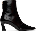 Reike Nen Black Pointed Ankle Boots