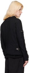 Junya Watanabe Black Zip Pocket Jacket