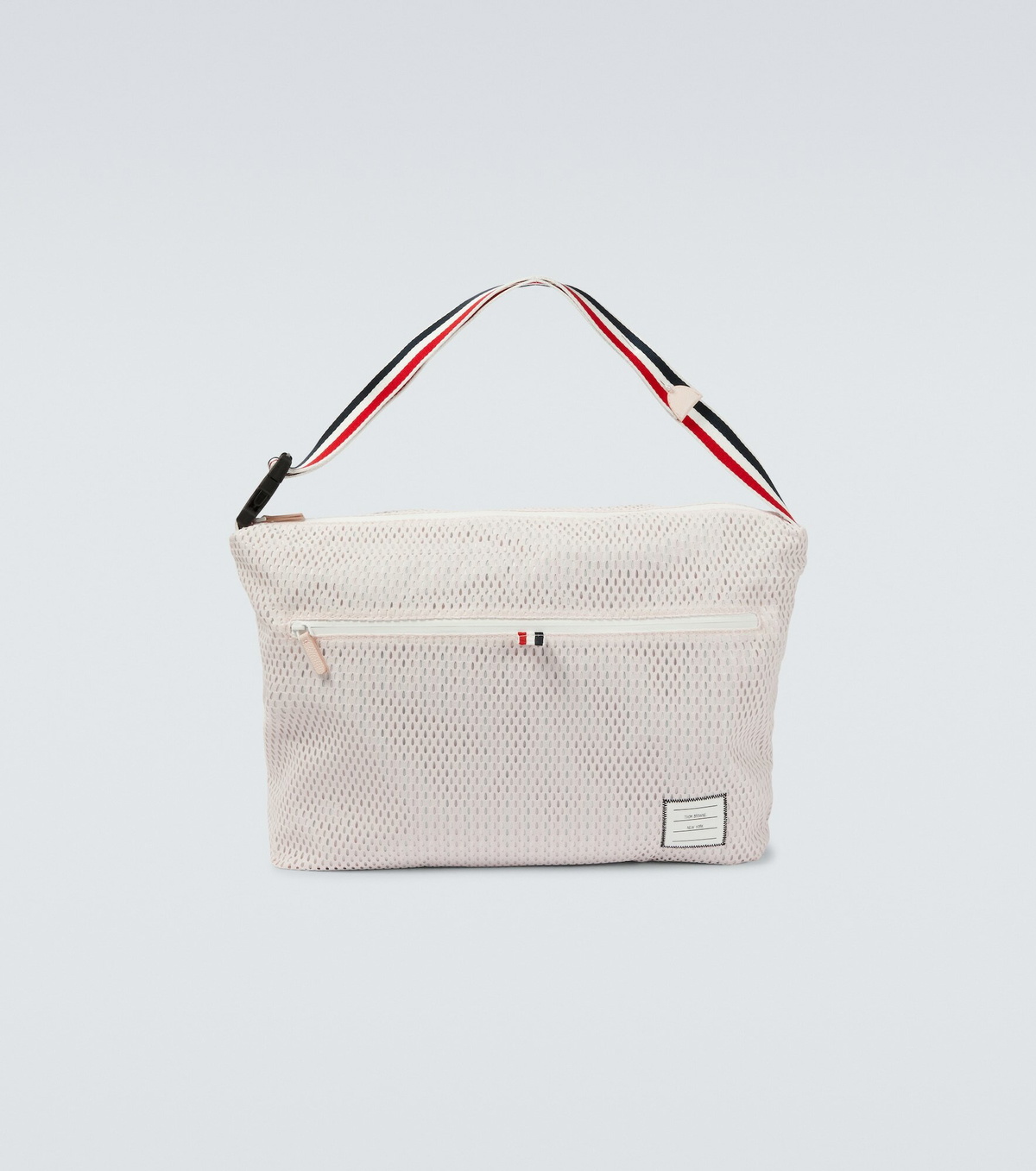 Thom Browne Gray Fabric Shoulder Bag main image 1