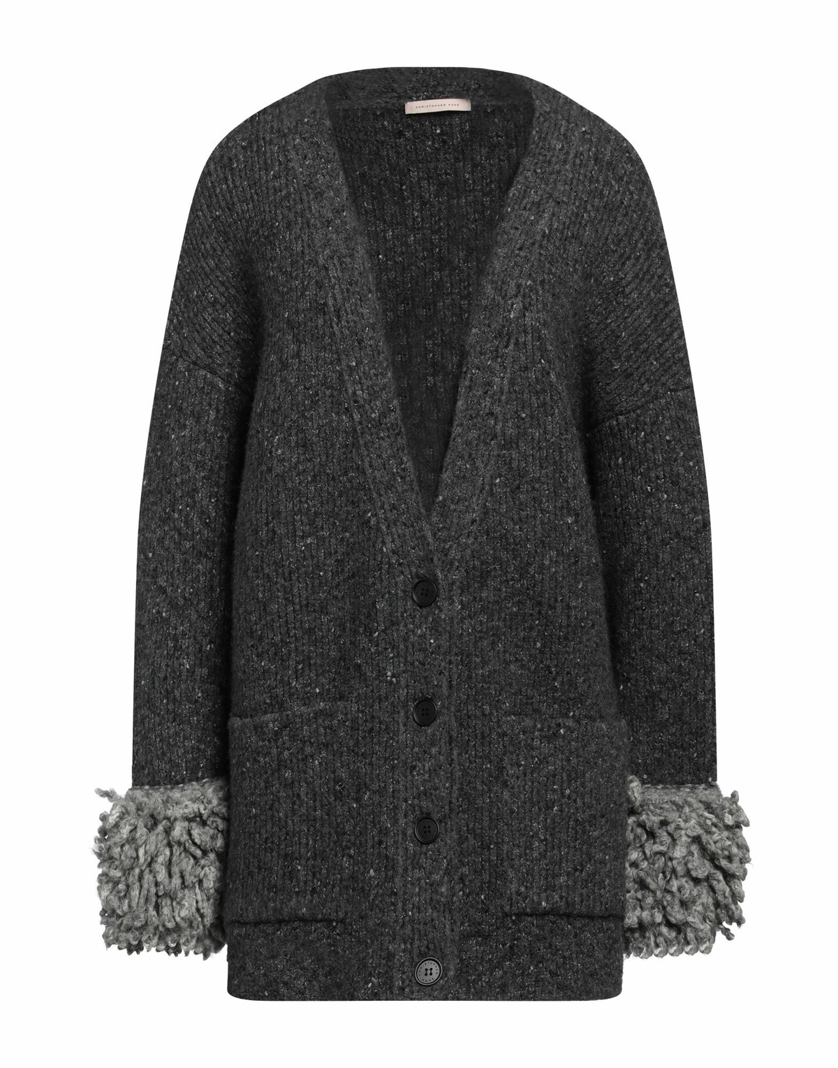Christopher Kane Womens Cardigan Charcoal