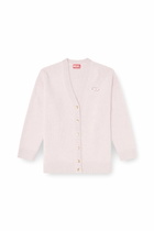 Diesel Cardigan in wool and alpaca blend - Knitwear Womens in Pink