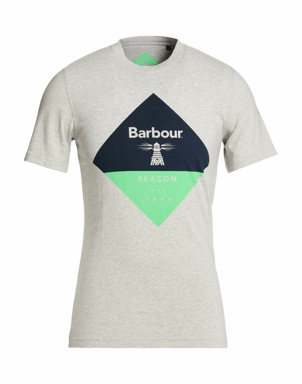 Barbour Mens T-shirt in Grey