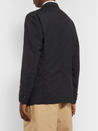 COMME DES GARÇONS HOMME - Slim-Fit Wool-Hopsack Suit Jacket - Black