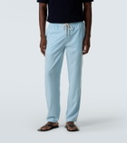 Vilebrequin Parc striped wool-blend slim pants