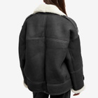 Meotine Women's Zoe Shearling Jacket in Black