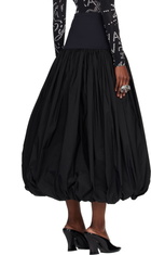 VAQUERA Black Ball Maxi Skirt