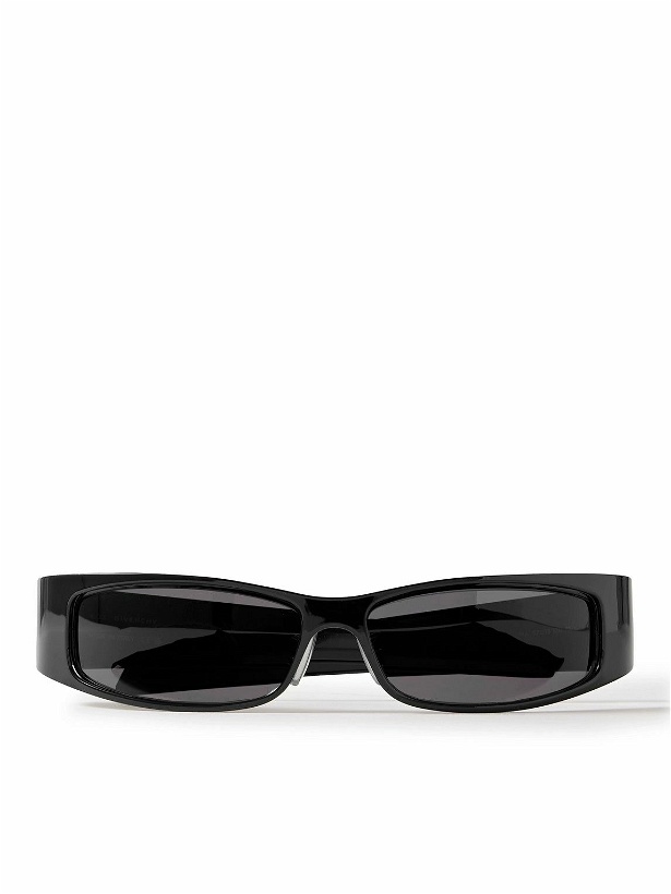 Photo: Givenchy - Rectangular-Frame Acetate Sunglasses