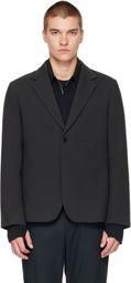 POST ARCHIVE FACTION (PAF) Black New Classic Blazer