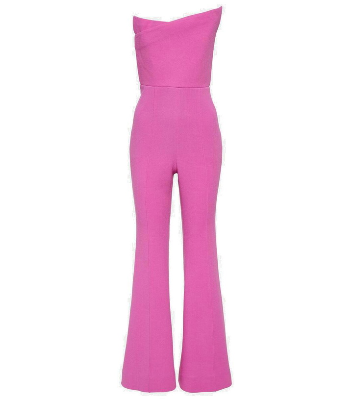 Photo: Roland Mouret Asymmetric wool jumpsuit