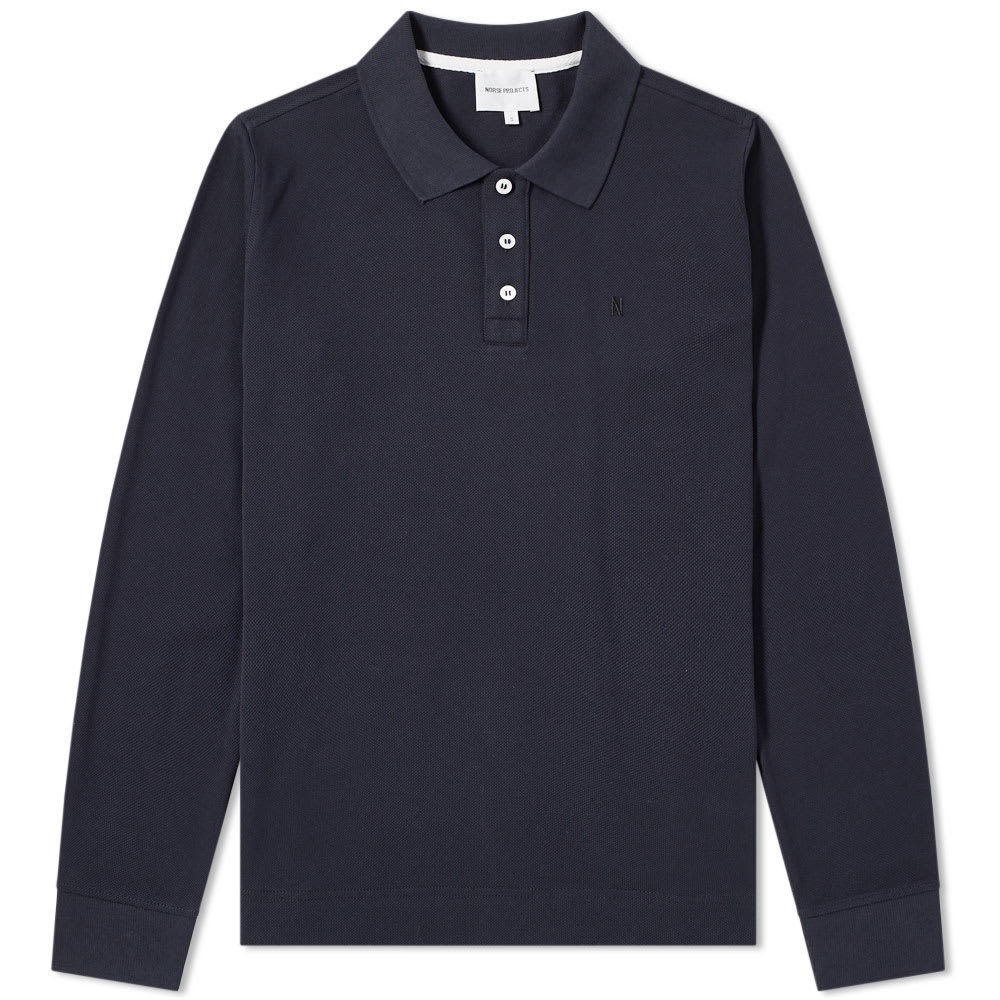 Norse Projects Long Sleeve Theis Pique Polo Norse Projects