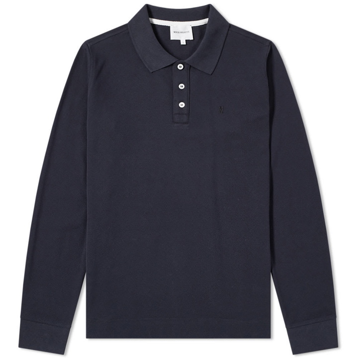 Photo: Norse Projects Long Sleeve Theis Pique Polo
