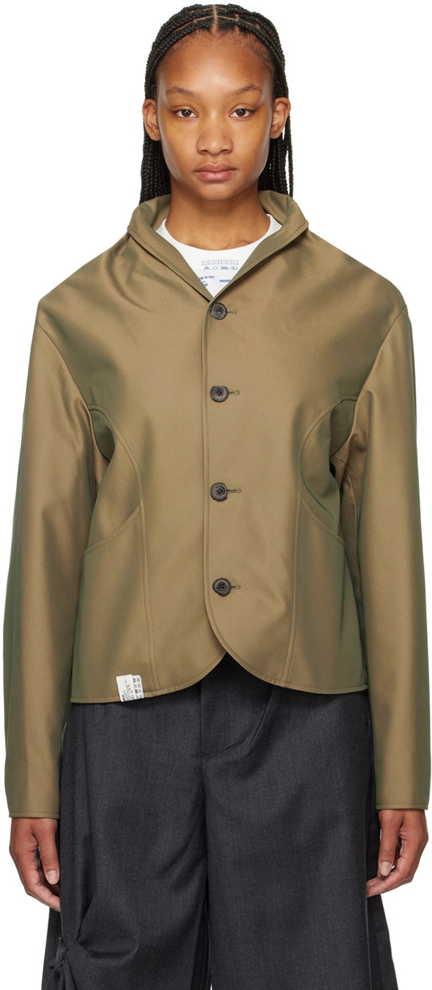 ADER error Khaki Koven Blazer ADER error