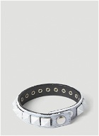 MM6 Maison Margiela - Studded Bracelet in Black