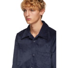 Acne Studios Blue Corduroy Shirt