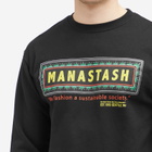 Manastash Men's Frame Logo Sweatshirt in Black