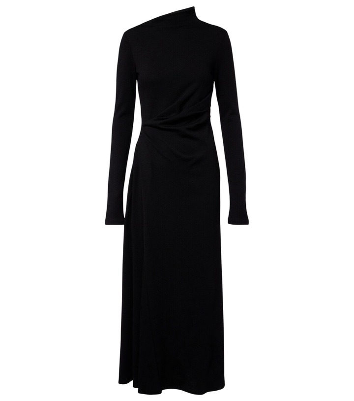 Photo: Sportmax Edile wool and cotton-blend midi dress