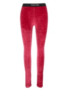 Tom Ford Velvet Logo Leggings