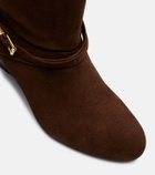 Ganni Wedge knee-high boots