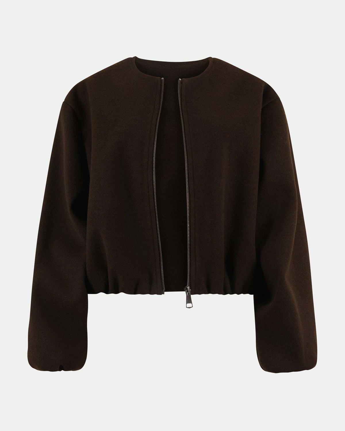 Steve Madden Lisa Bomber Jacket in Brown
