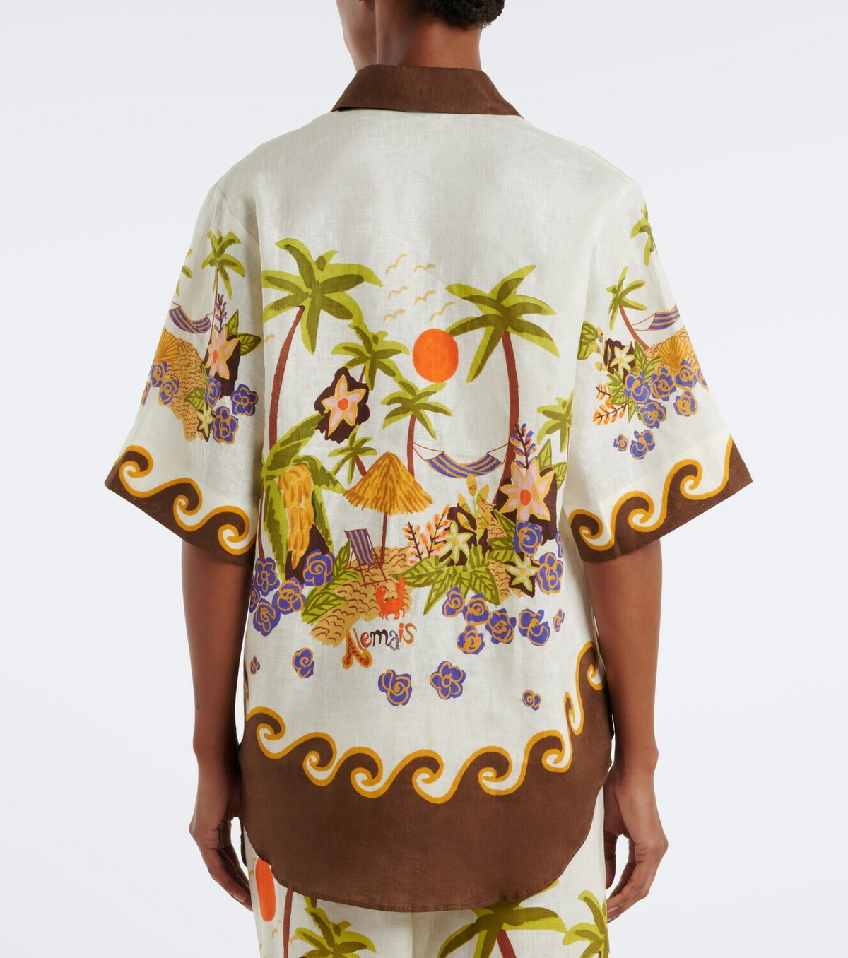 Alémais Island Cove linen shirt