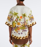 Alémais Island Cove linen shirt