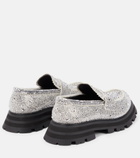 Alexander McQueen - Wander crystal-embellished loafers