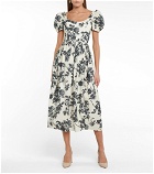 Brock Collection - Salvina floral cotton midi dress