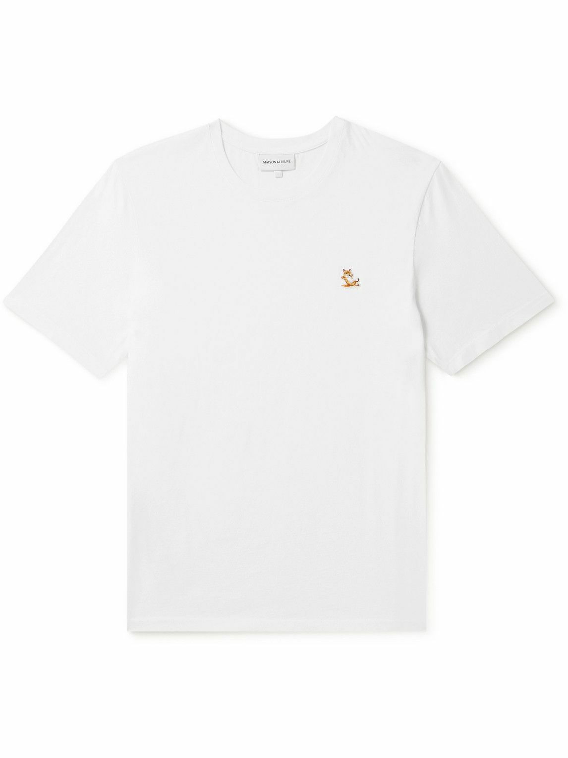 Maison Kitsuné White Cotton T-Shirt main image 0