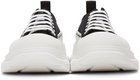 Alexander McQueen Black Tread Slick Sneakers