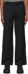 GR10K Black Replicated Trousers