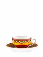 DOLCE & GABBANA Carretto Sicilian Espresso Cup & Saucer