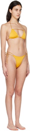 DOS SWIM Yellow Tie & Luna Bikini
