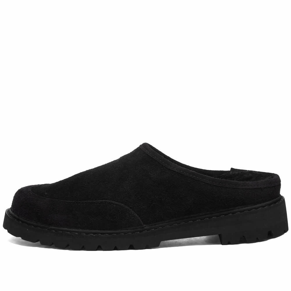 Diemme Maggiore Black Shearling Mule Clogs Made in Italy Diemme Footwear - Maggiore Black Hairy Suede M main image 4