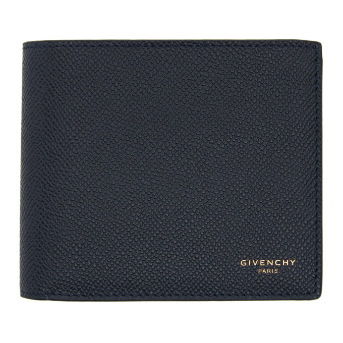 Photo: Givenchy Navy Bifold Wallet