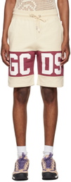 GCDS Off-White Band Shorts
