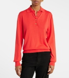 Blazé Milano Alegria silk and cotton polo sweater