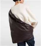 Lemaire Scarf leather shoulder bag