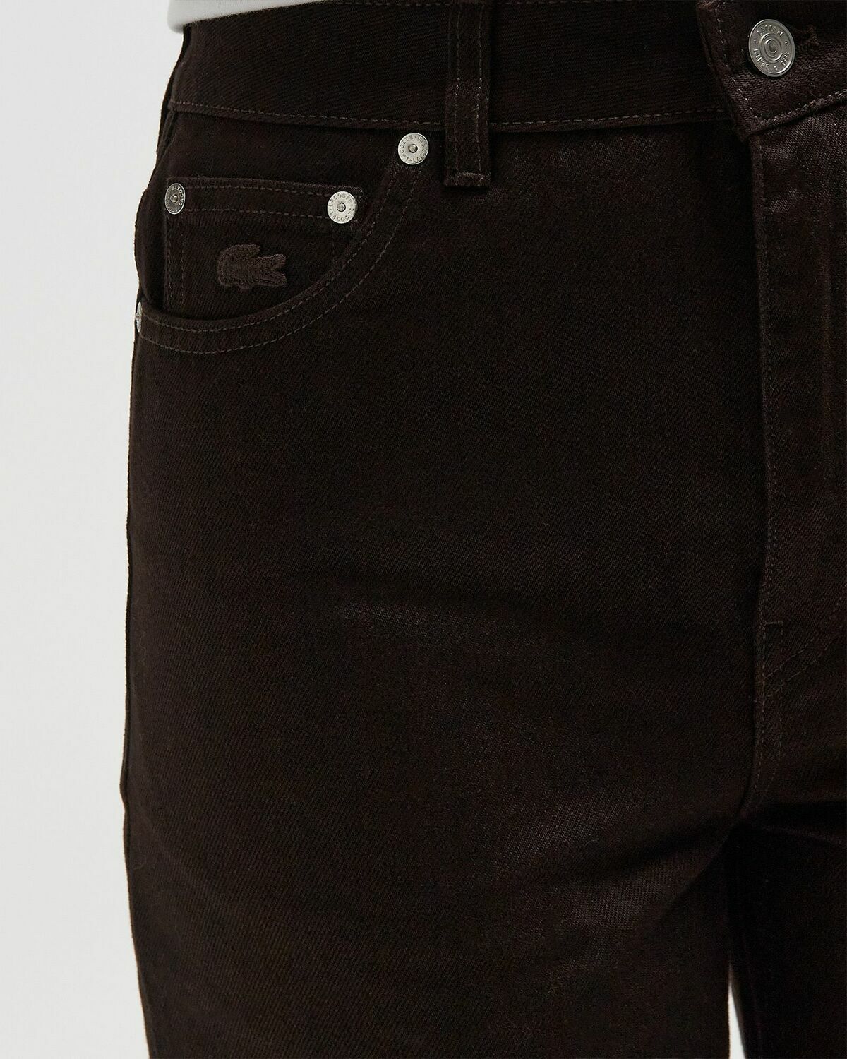 Lacoste TROUSERS Brown Womens Casual Pant