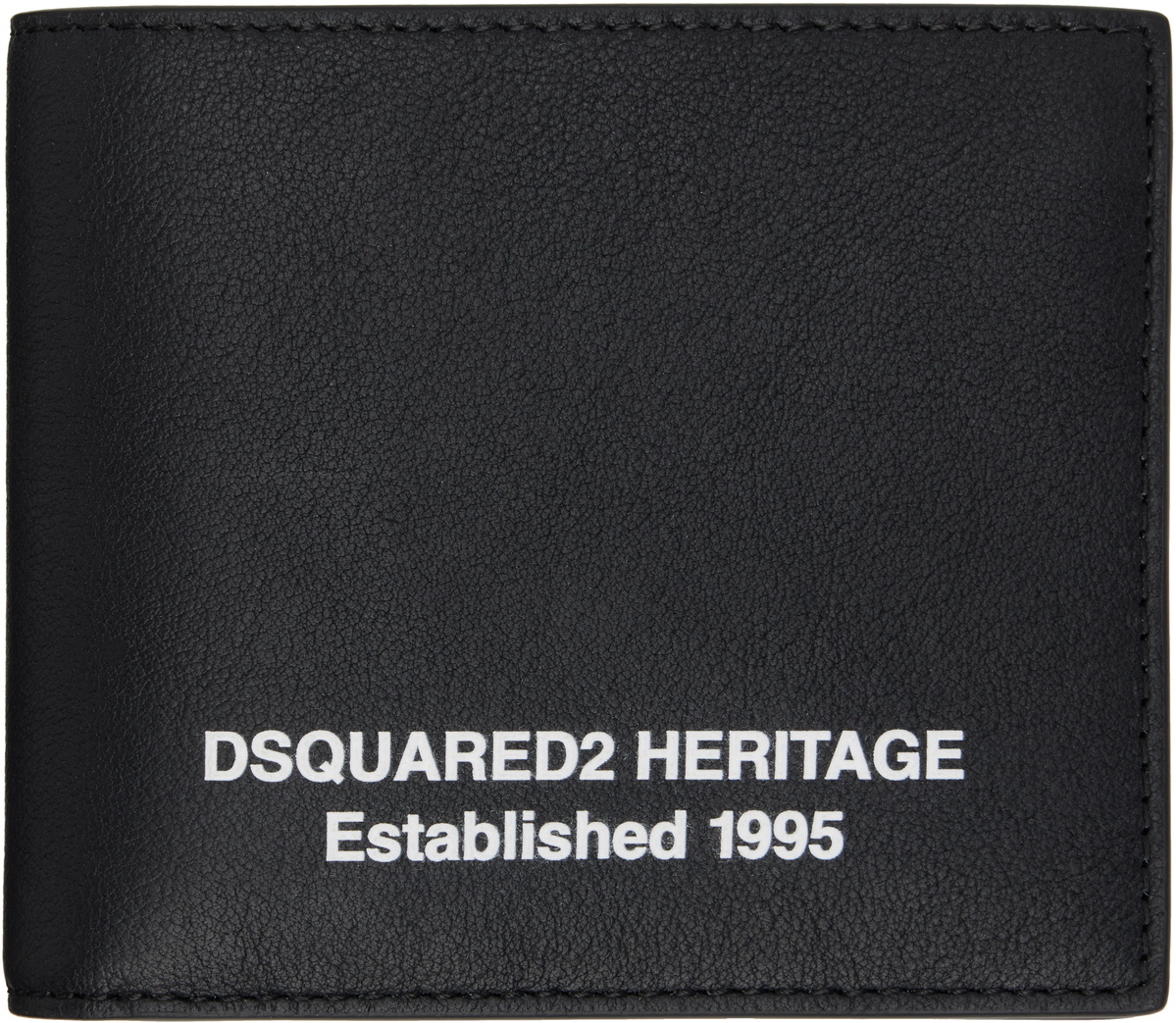 Dsquared2 Black 'Dsquared2 Heritage' Wallet