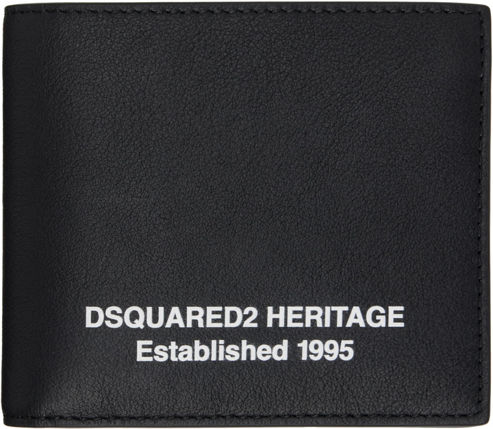 Photo: Dsquared2 Black 'Dsquared2 Heritage' Wallet