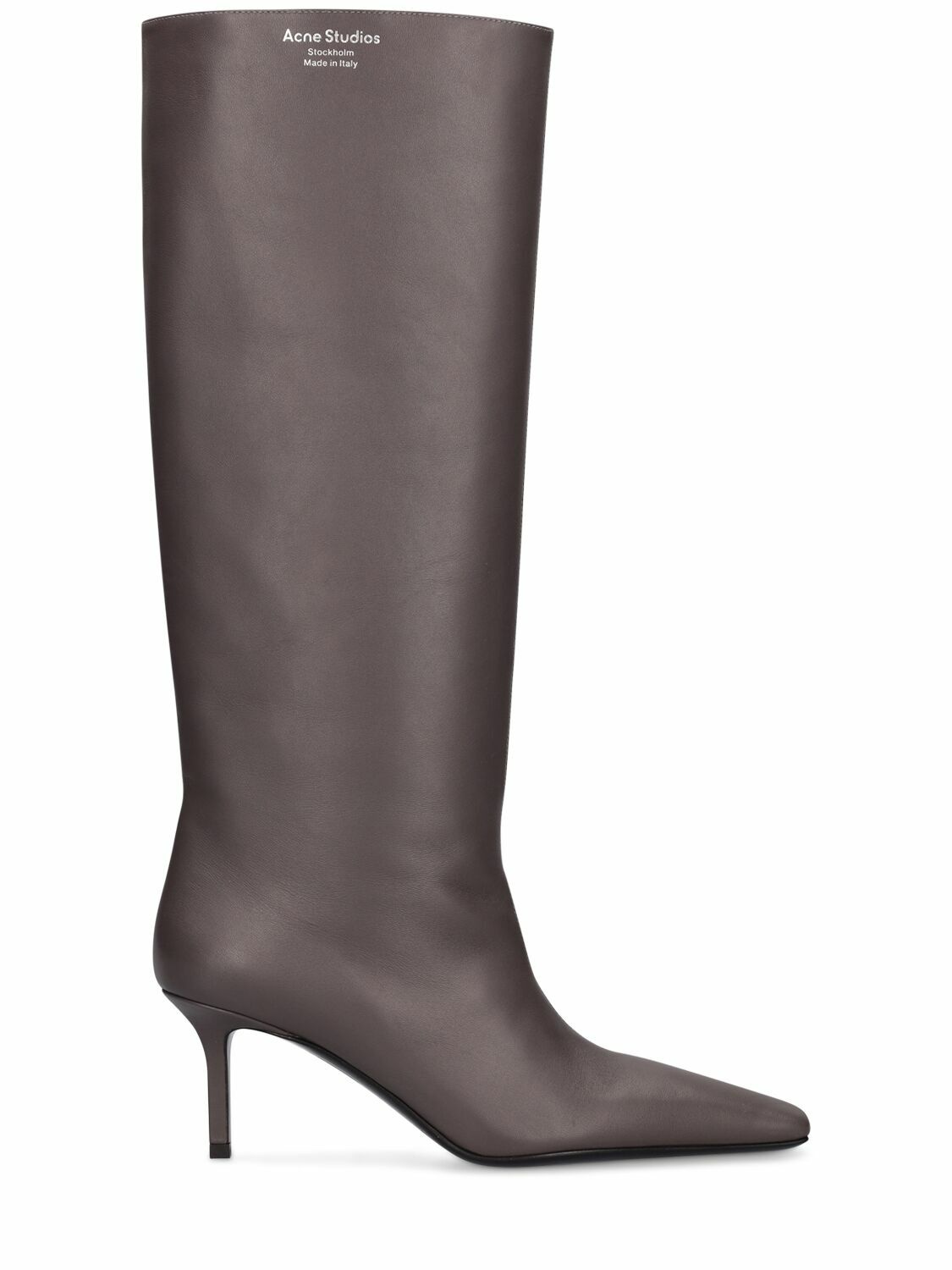 Photo: ACNE STUDIOS - 70mm Leather Tall Boots