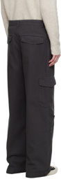 Acne Studios Gray Flap Pocket Cargo Pants