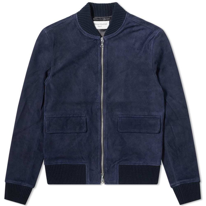Photo: Officine Generale Floyd Suede Bomber Jacket
