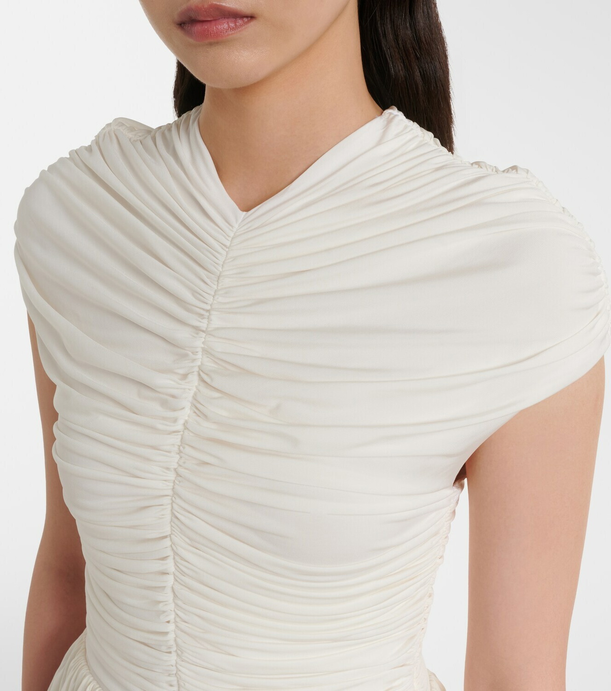 Tove Gabor ruched jersey top