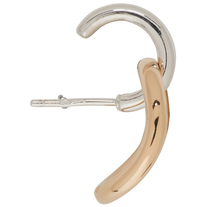 Charlotte Chesnais Gold and Silver Inner Naho Earrings Charlotte 