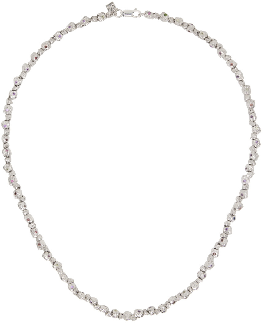 Veneda Carter SSENSE Exclusive Silver VC005 Necklace Veneda Carter