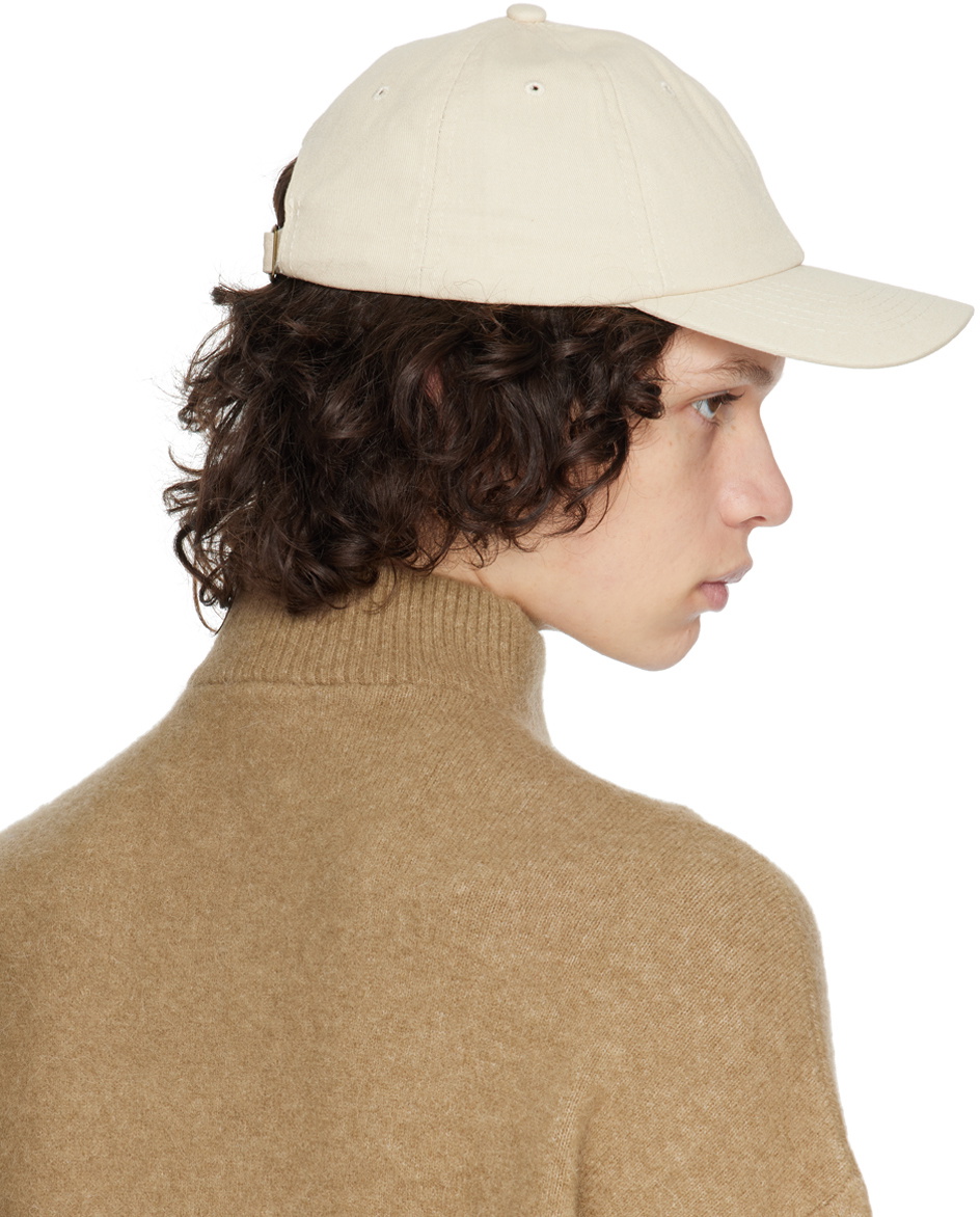 Nanushka Beige Amoy Baseball Cap