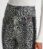 Perfect Moment Aurora leopard-print flared ski pants