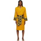 Versace Yellow 'I Heart Baroque' Bathrobe