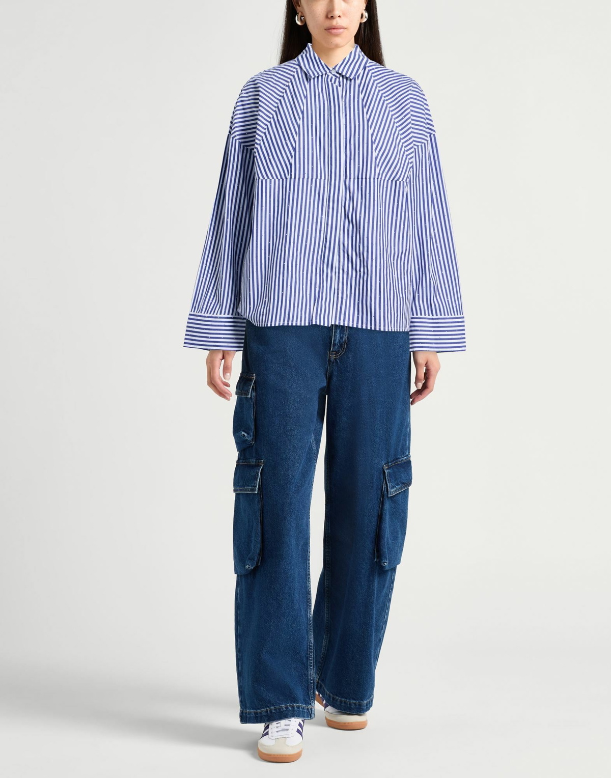 Maje Womens Shirt in Blue